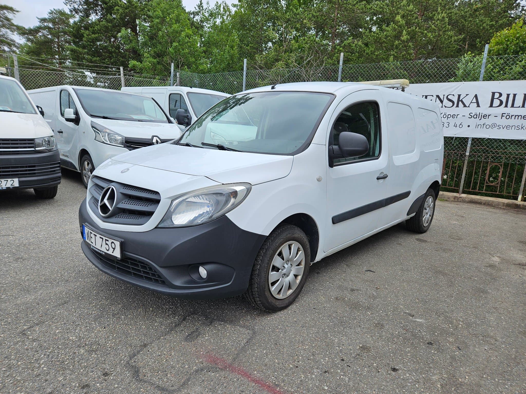 Mercedes-Benz Citan XL 109 CDI Mombil Motorvärmare Nybes Nyserv Drag